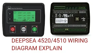 Deep-sea Plc Model 4510 MKII 4520MKII Complete Wiring Diagram Explained