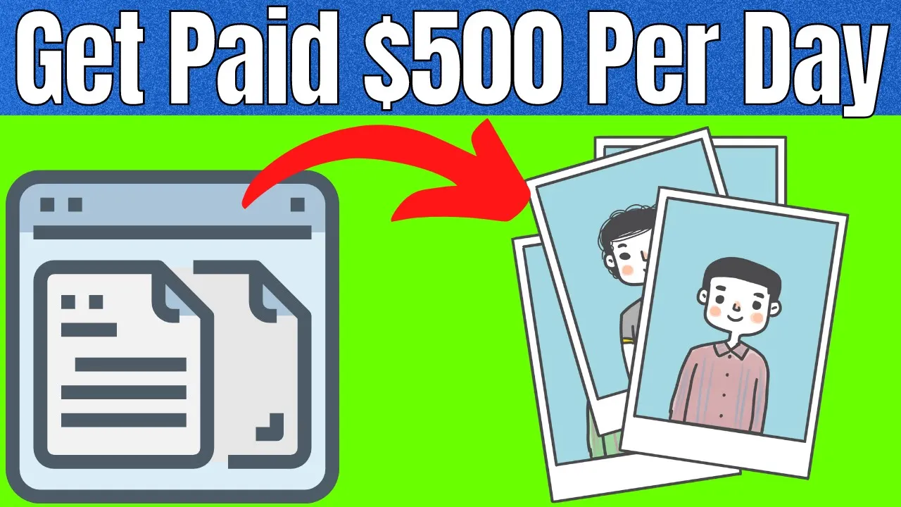 Earn An Easy $500 Per Day By Posting Photos Online! (Make Money Online 2022)