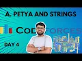 Day 4 Codeforces A - Petya and Strings Explained Case-Insensitive String Compare