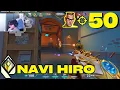 Lagu 50 Bombs on Chamber is RIDICULOUS!! - NAVI Hiro [EU] #MatchMVP