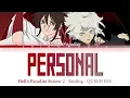 Hell's Paradise Season 2 - Ending FULL『PERSONAL』by QUEEN BEE (Lyrics)
