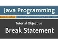 Learn Java Programming - Break Statement Tutorial