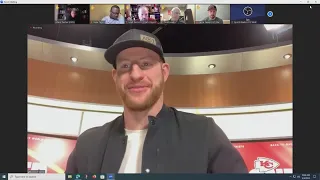 Chiefs introduce backup QB Carson Wentz