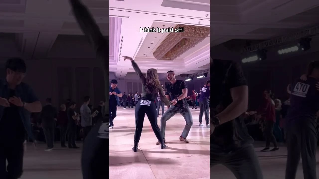 Dancing to a song I have never heard before?! How? #dance #westcoastswingdancing #wcs #jnj