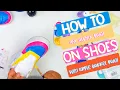 Acrylic Paint On Shoes With Apple Barrel Paints
