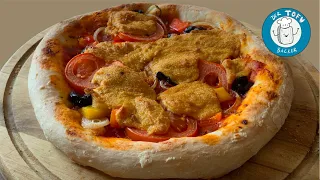 Pizza | Pizzateig Grundrezept mit frischer Hefe | Kikis Kitchen | Hefeteig. 