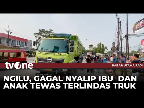 Kecelakaan Maut Ibu dan Anak di Lebak Tewas Terlindas Truk