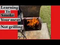 How to smoke your meat with a char griller off set smoker smoking 101