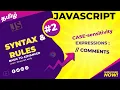 JavaScript in Tamil - Syntax and Rules