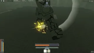 Deepwoken TRIAL OF ONE How to Kill The Rock Golem Way