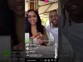 India Royal Pour Water on Lil Durk IG Live Cutest Couple