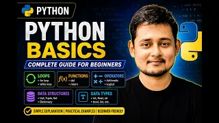 Python Basics for Beginners Data Types Loops Functions Operators Explained