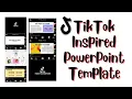 Download Lagu Tiktok Inspired PowerPoint Template Free🍑|| ppt#67✨