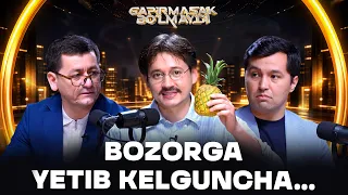 Bozorga yetib kelguncha... Gapirmasak Bo'lmaydi