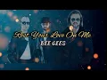 Lagu BEE GEES - Rest Your Love On Me (lyrics)