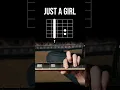 Lagu Just A Girl by No Doubt (Guitar Chords and Tab Tutorial)