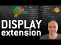 Blender Extension to change object display