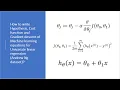 - Machine learning equations from Scratch Univariate linear regression