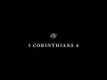 1 Corinthians 4 - English Standard Version ESV
