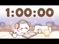 60 Minute Timer 1 Hour Study Timer for Classroom