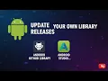update releases your own library in android android github library Android Studio