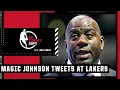 We deserve better Magic Johnson CALLS OUT Lakers on Twitter NBA Today