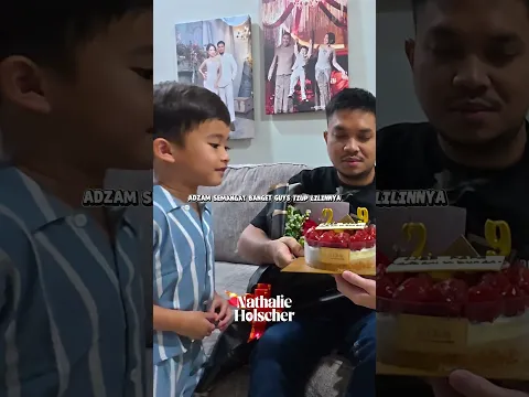 HAPPY BIRTHDAY YA PAPA ADZAM😂