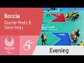 Boccia Quarter and Semi-Finals | Day 7 Evening | Tokyo 2020 Paralympic Games