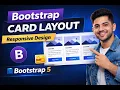 How to Create a Responsive Bootstrap Card Layout Bootstrap 5 Tutorial