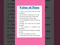 Download Lagu Value of Time 10 lines Essay in English Importance of Time