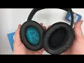 Bose QC15 QC25 QC35 - How to Change Your Ear Pads Dekoni