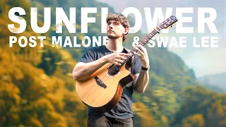 Sunflower - Post Malone, Swae Lee | Fingerstyle Guitar Cover