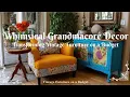 Grandmacore on a Budget: Upcycled Vintage Furniture into Whimsical Cozy Decor