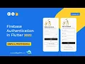 Flutter Firebase Authentication Tutorial - Firebase Auth using email and password 2025