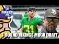 7-Round Vikings Mock Draft All 3 Levels of Defense
