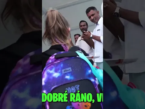 Přivítání na Maledivách 🏝️