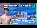 Download Lagu 2023 China Youth Diving Nationals Yan Xin 严鑫  gets the Bronze