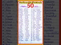 50 Suffix and Prefix word in english l 50 Prefix Word l 50 Suffix Words in English
