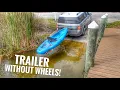 TRAILER WITHOUT WHEELS - For Kayaks Paddle Boards