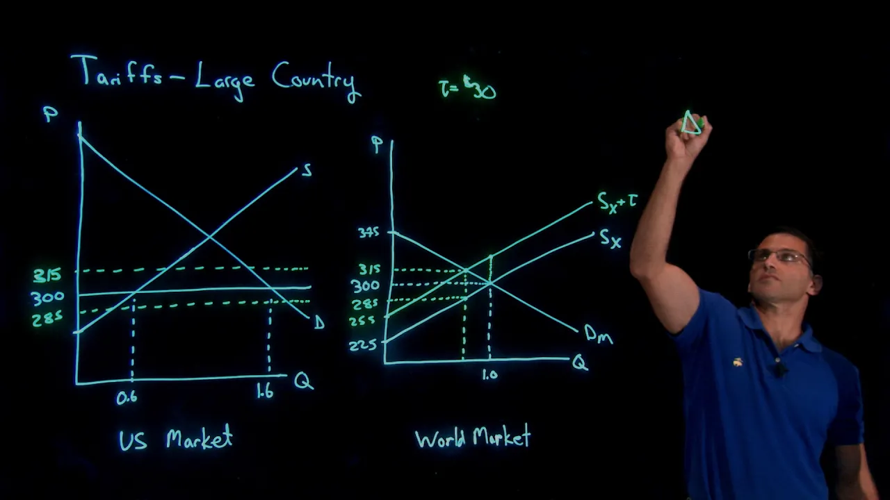 Tariffs II Large Country Case ECN 382