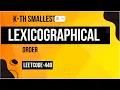 K-th Smallest in Lexicographical Order prefix tree Leetcode 440 Daily Leetcode potd potd todaay