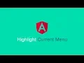 How to active Current Page Navigation In Angularjs