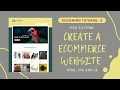 Main Area and Slider Create an Ecommerce Website using HTML CSS and JS PSD TO HTML