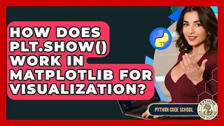 How Does Plt show Work In Matplotlib For Visualization - Python Code School