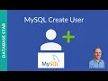 How to Create a New User in MySQL