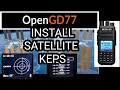 opengd77 - Install Satellite Keps