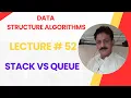 Difference Between Stack and Queue Data Structure using C
