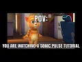 Sonic pulse RP character tutorials be like