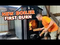 Download Lagu First Fire in the New Crown Royal Outdoor Wood Furnace