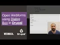 Open Webforms using Dialog Box in Drupal
